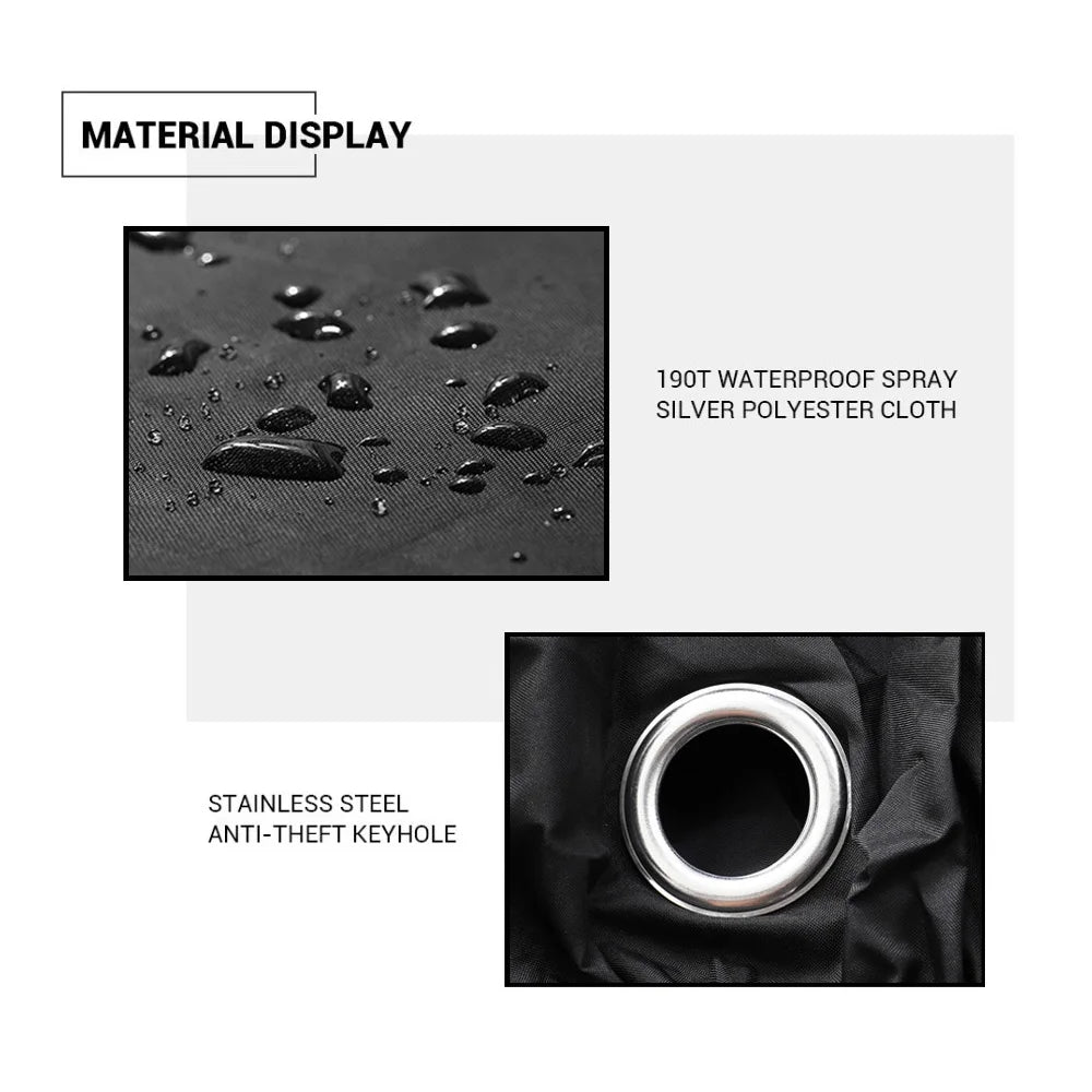 Wasserdichte Motorradabdeckung für optimalen Schutz bei jedem Wetter