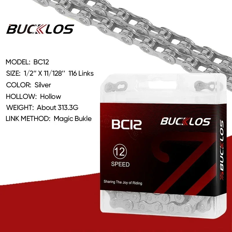 Fahrradkette kompatibel für 8 bis 12 Gang Mountain Road Bikes