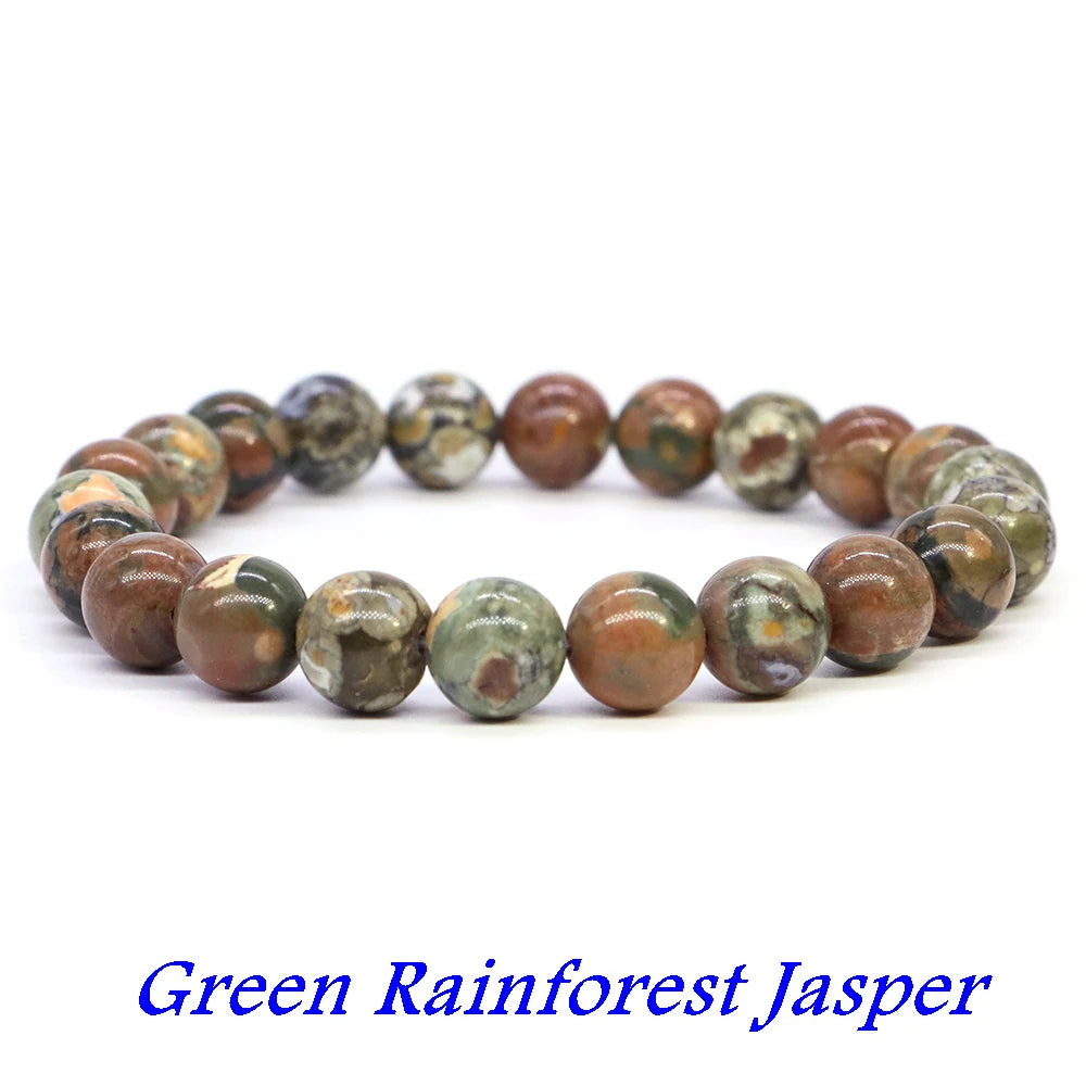 Natürliches Aquamarin Quarz Armband für Yoga und Meditation