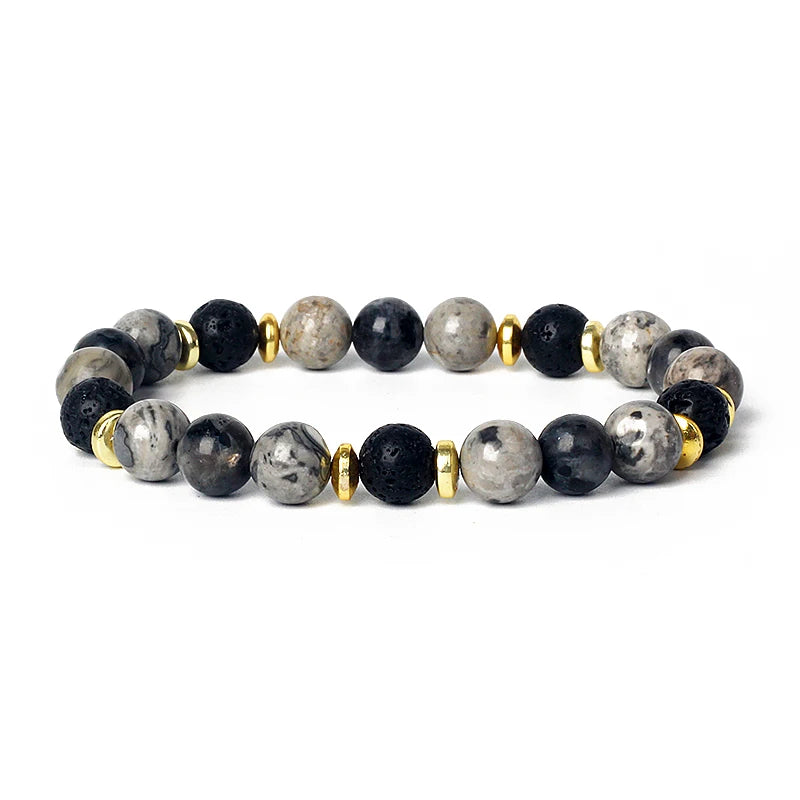 Citrin Aventurin Kristall Armband: Feng Shui Glück & Reichtum für Unisex
