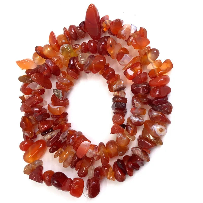 Natürliche unregelmäßige Kristallperlen 5-8mm für DIY Schmuck 16 Zoll