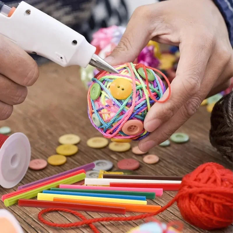 Bunte Hot Melt Klebesticks für elektrische Klebepistolen und Reparaturen