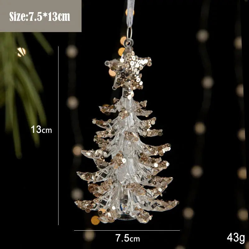 Kleiner künstlicher Sisal Weihnachtsbaum als charmante Tischdeko