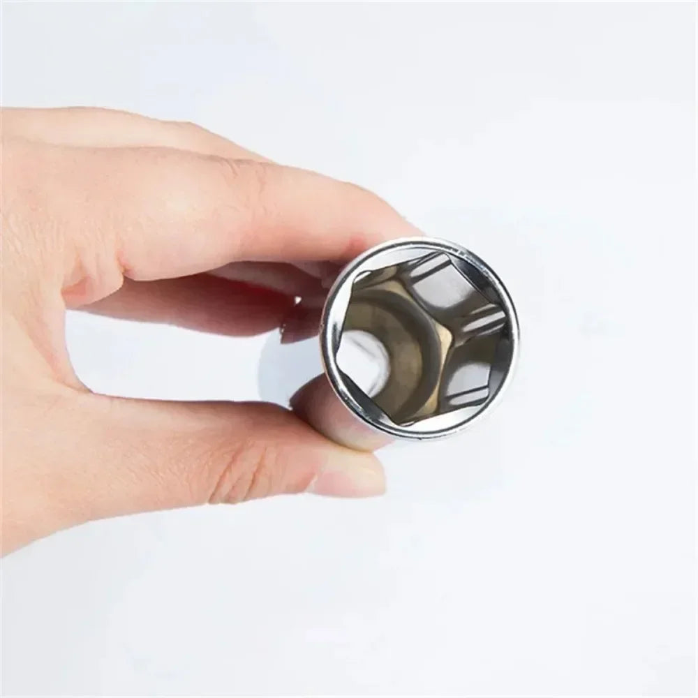 Vielseitiges Hex Steckschlüssel Set mit Ratsche und Halter