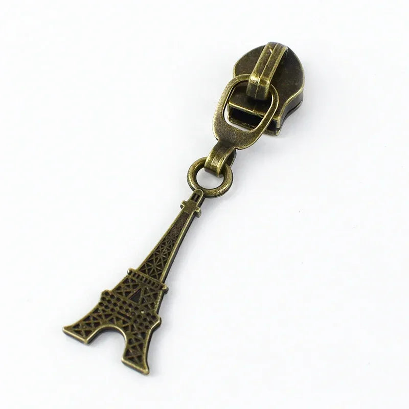 Bronze Reißverschlussschieber für Nylonreißverschlüsse, 5-20 Stück-Yabubest - Home & More