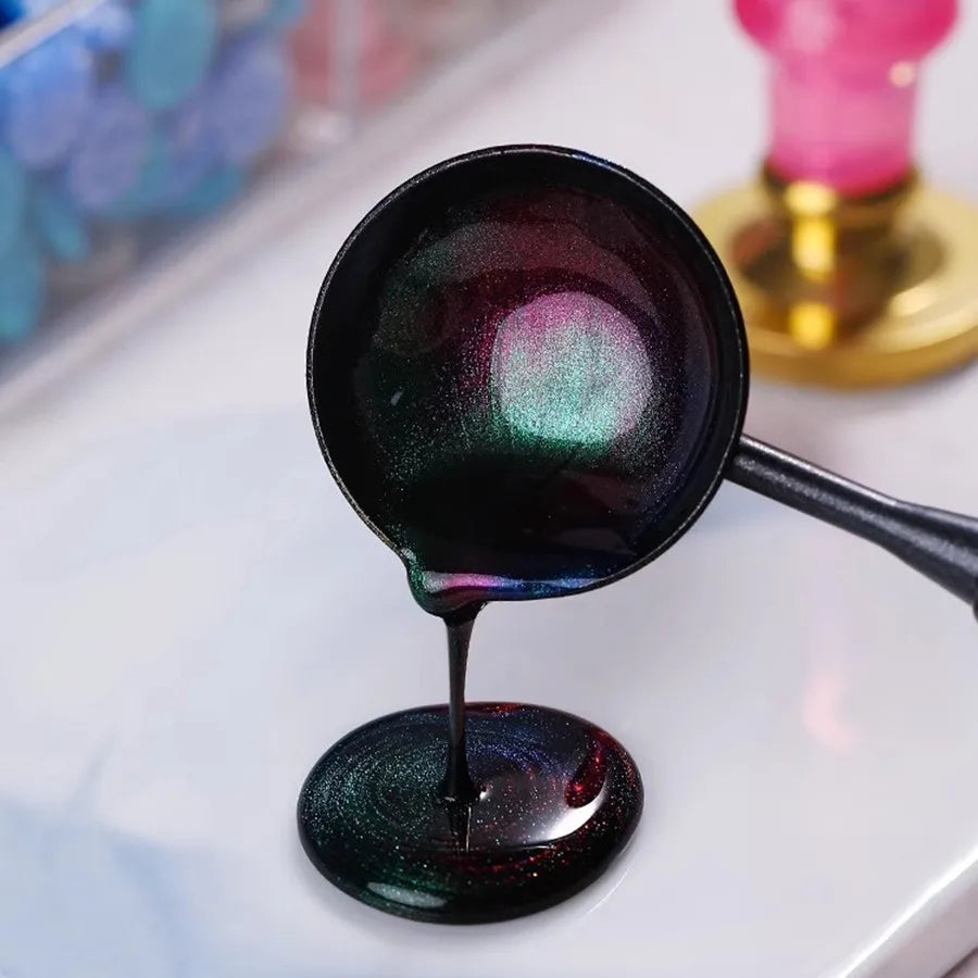 100 Schillernde Siegelwachs Perlen für stilvolle DIY Projekte