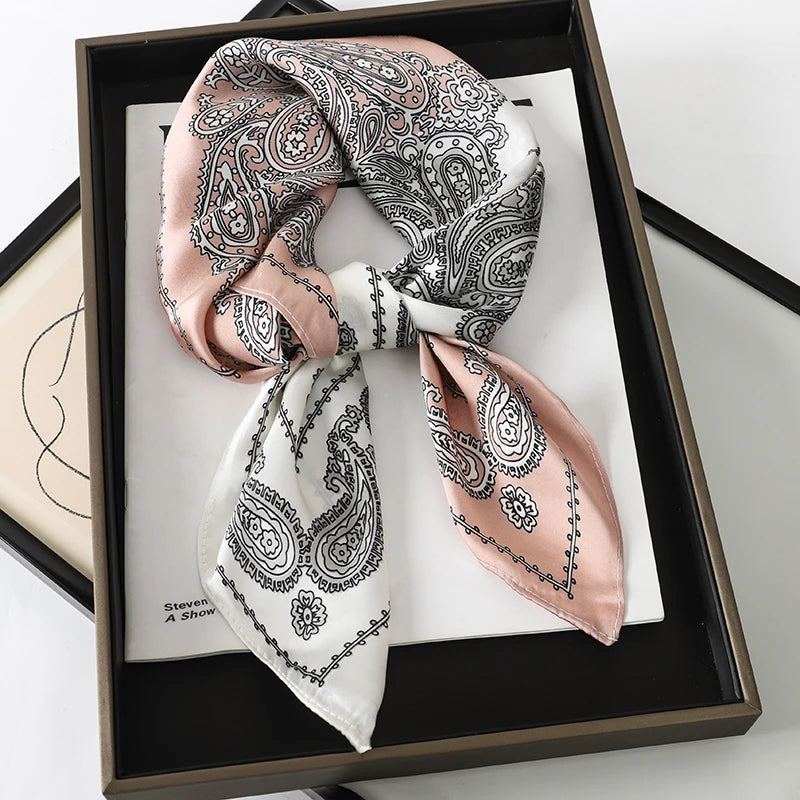 Elegantes Satin Polyester Tuch für vielseitige Styling-Ideen