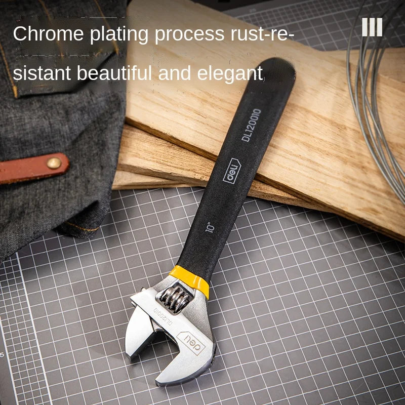 Deli Universalschlüssel Verstellbar rutschfest große Öffnung