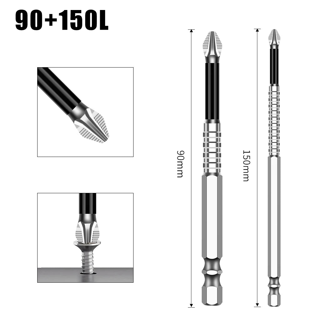 Magnetischer Kreuzschlitz Bohrer für Metall und Holz mit hoher Härte