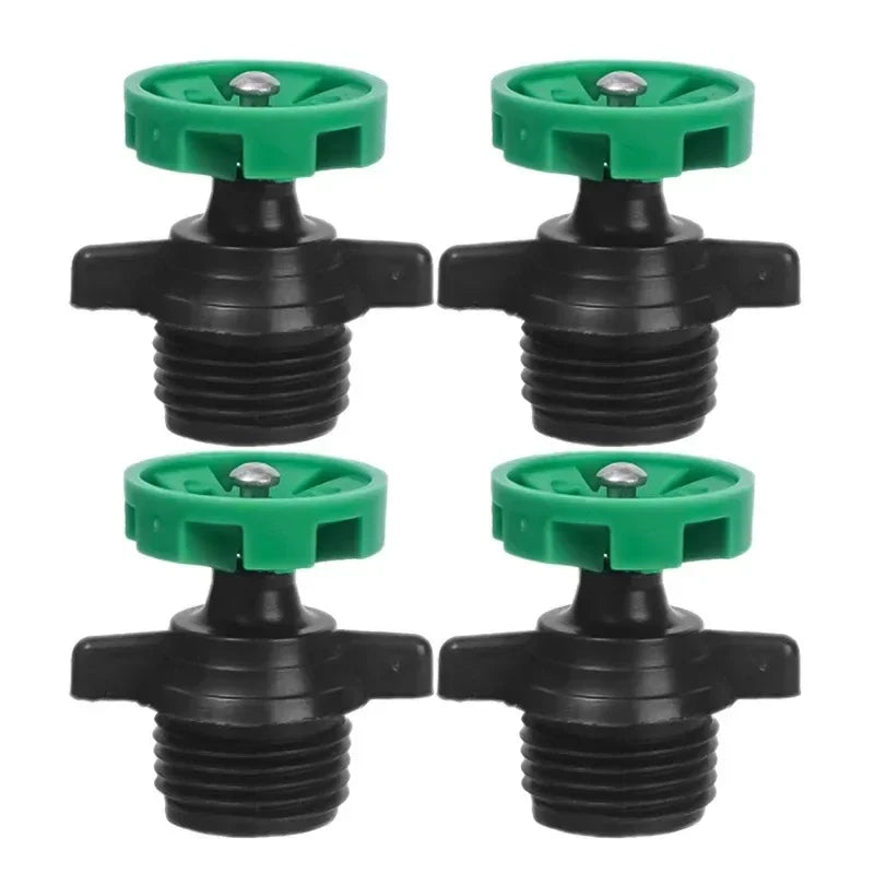 Automatische 360° Rotationsdüse für Gartenbewässerung, Kunststoff, 1-10 Stück