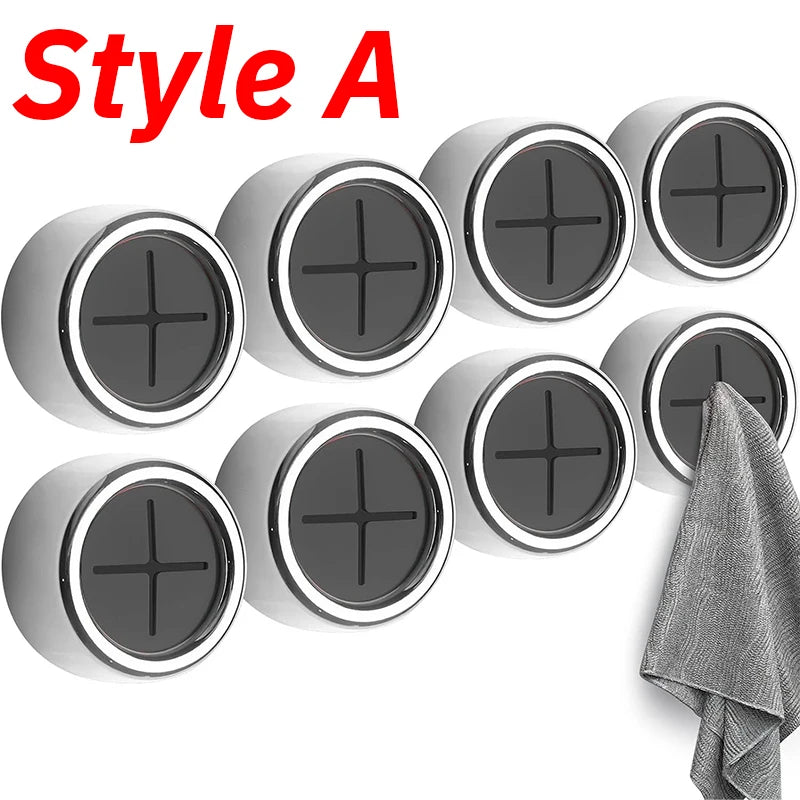 Praktischer Selbstklebender Handtuchhalter für Bad und Küche