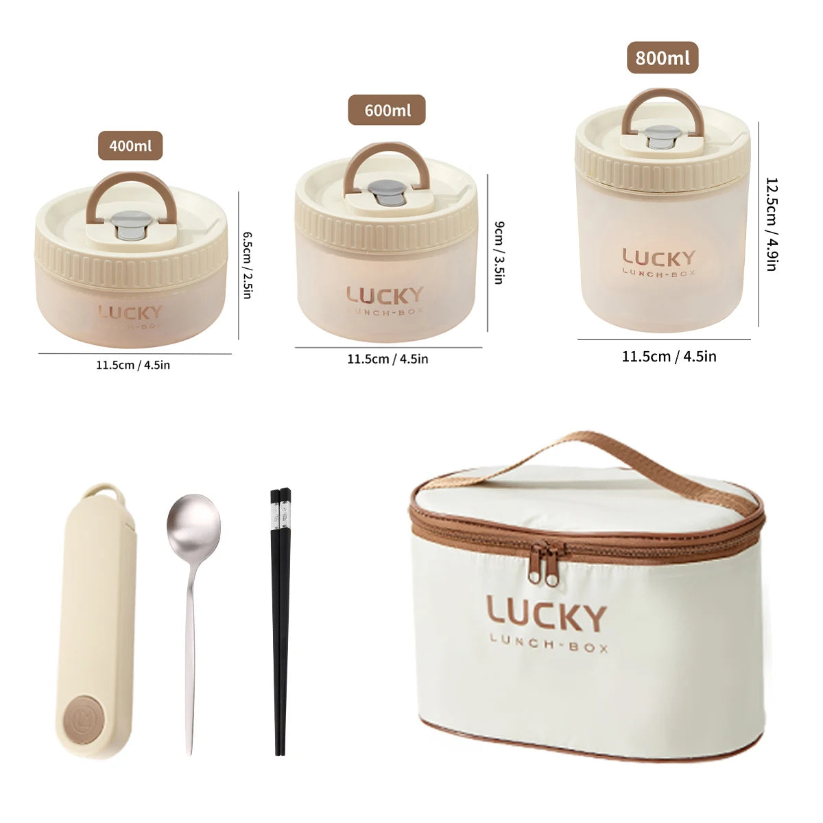 Transparente Kunststoff Lunchbox mit Griff – Mikrowelle, auslaufsicher