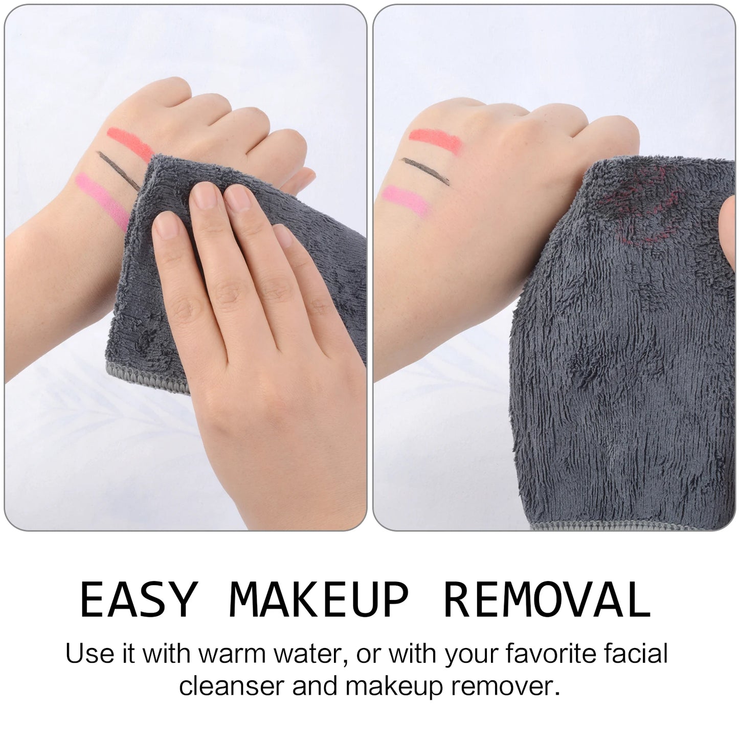 Sanftes Mikrofaser Reinigungstuch für die Gesichtspflege