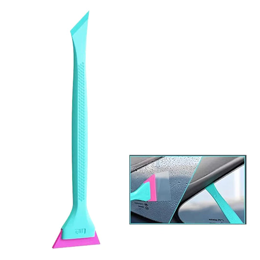 2 in 1 Gummiklinge Rakel Schaber für Fenstertönung und Autowaschzubehör