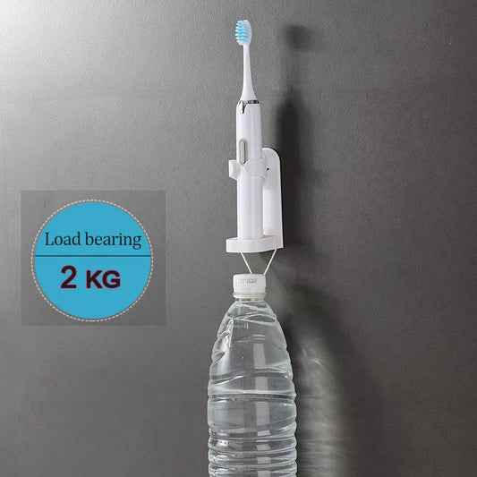 Platzsparender, hygienischer elektrischer Zahnbürstenhalter weiß 1-4er Set