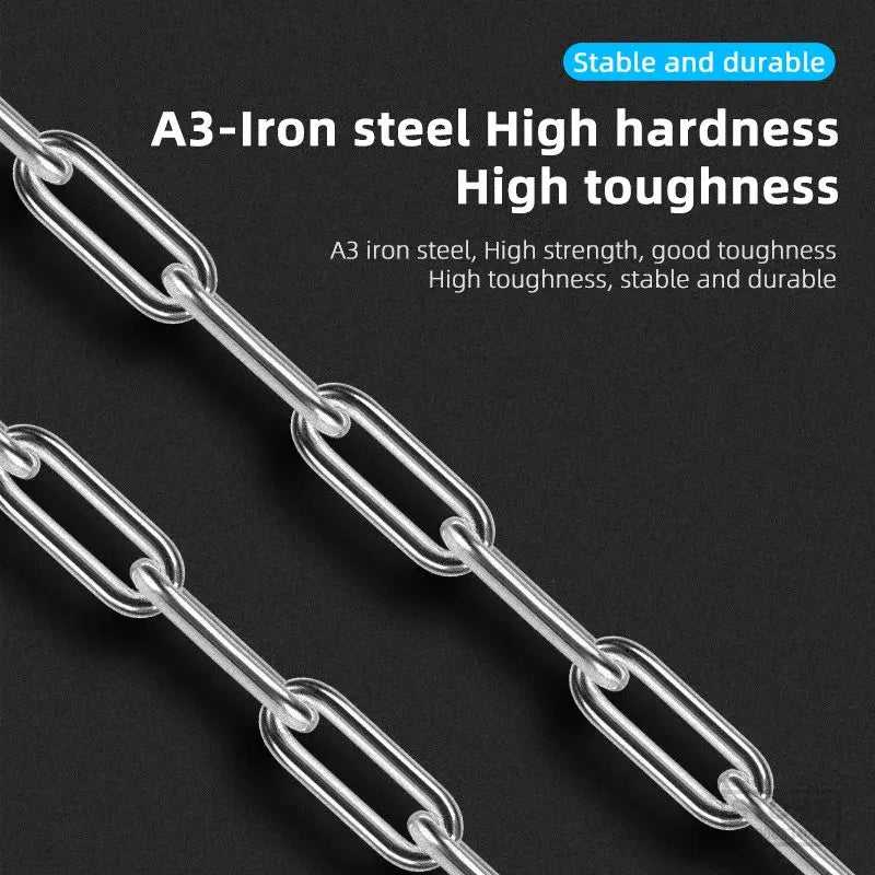 Langlebiges Fahrrad Kettenschloss mit 4 Stelligem Zahlencode