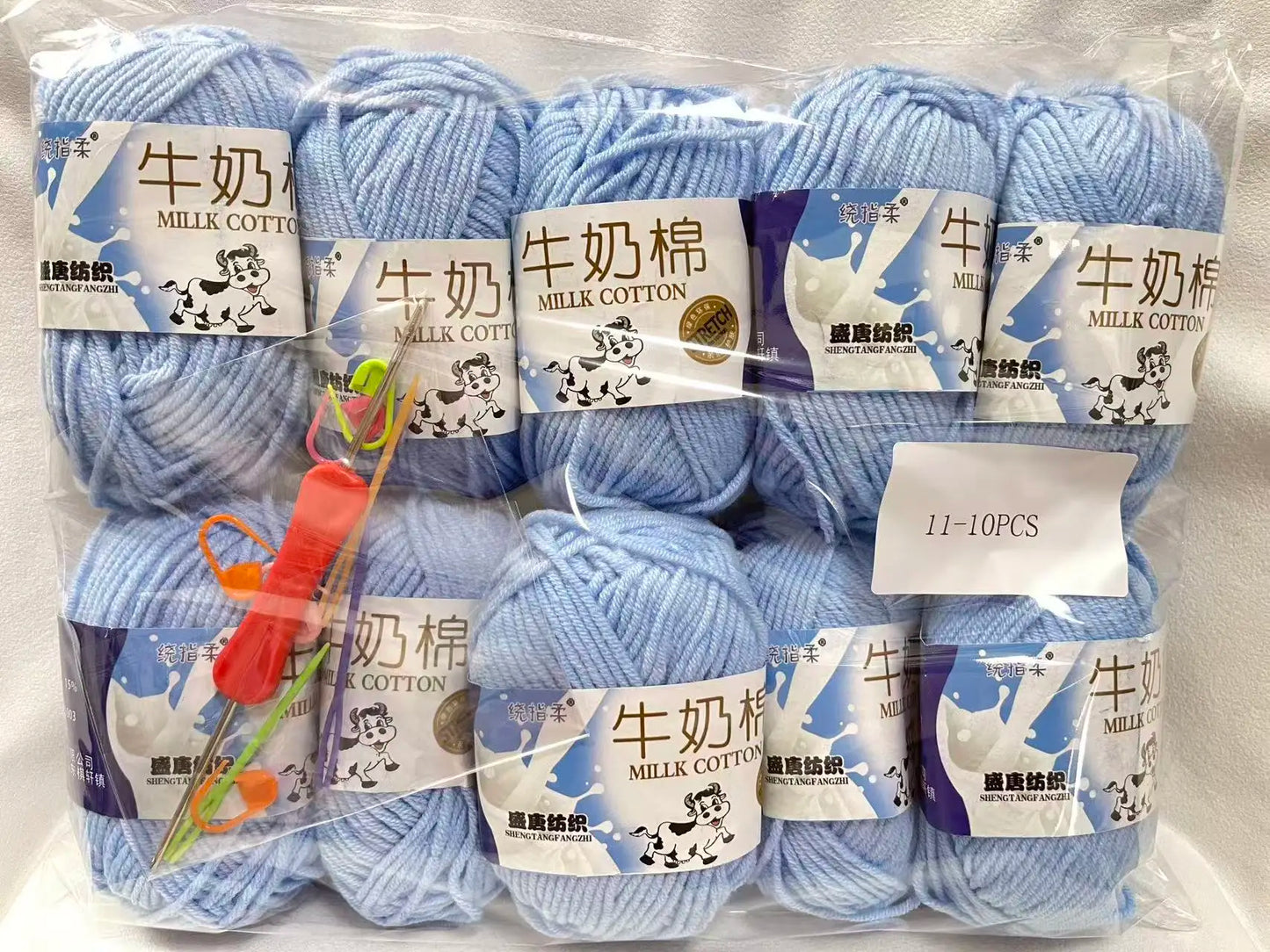 Vielseitiges farbiges Acryl Strickgarn für kreative DIY Projekte