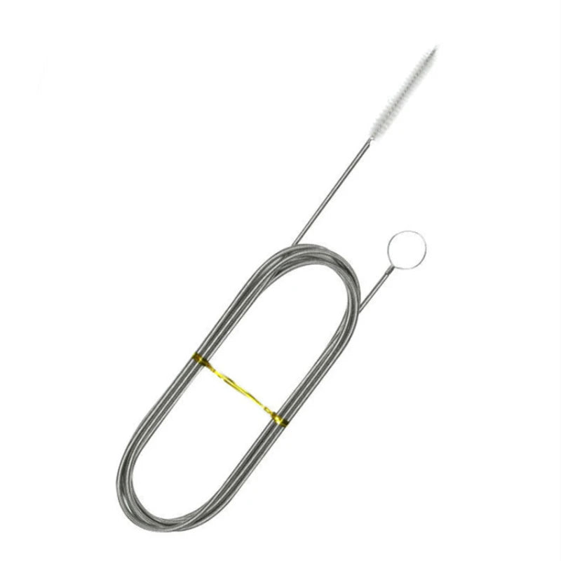 Flexible Bürste zum Reinigen von Kühlschrank Abfluss und Wasserrohren 1m 1,5m