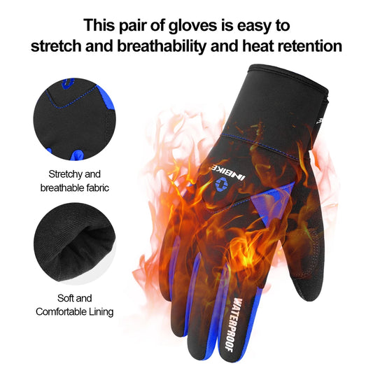 INBIKE Winter Fahrrad Handschuhe für Männer - Touchscreen-fähig-Yabubest - Home & More
