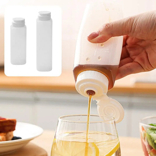 200ml und 300ml Gewürz Quetschflaschen mit Messskala für Küche