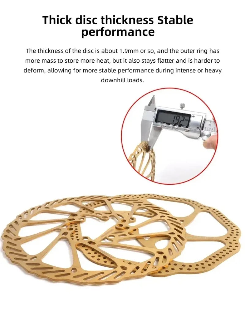 Ultraleichte Fahrrad Scheibenbremsscheibe für MTB und Rennrad