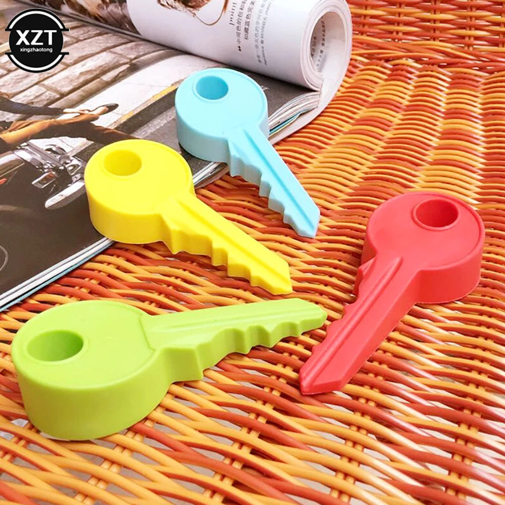 Silikon Türstopper Schlüssel Stil Schutz für Kinder Baby Finger Sicherheits