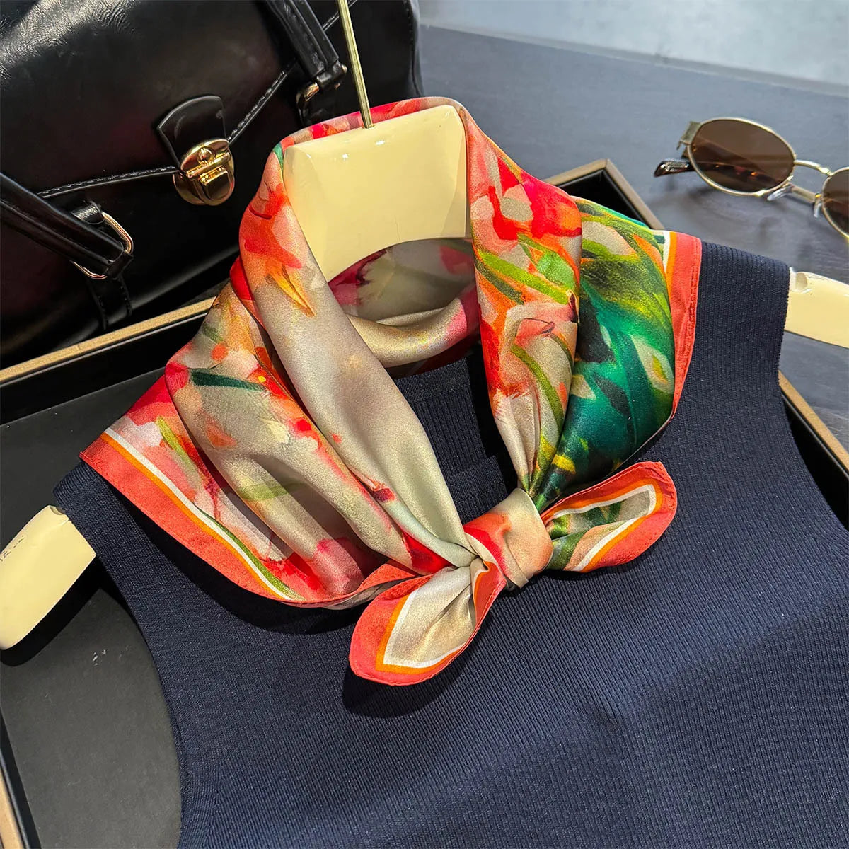 Luxus 100% Natürliche Seide Schal für Frauen – Multifunktional & Elegant-Yabubest - Home & More