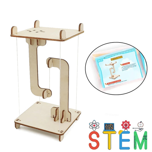 STEM Lernspielzeug: DIY Anti-Schwerkraft Tensegrity Modell aus Holz ab 3 Jahren