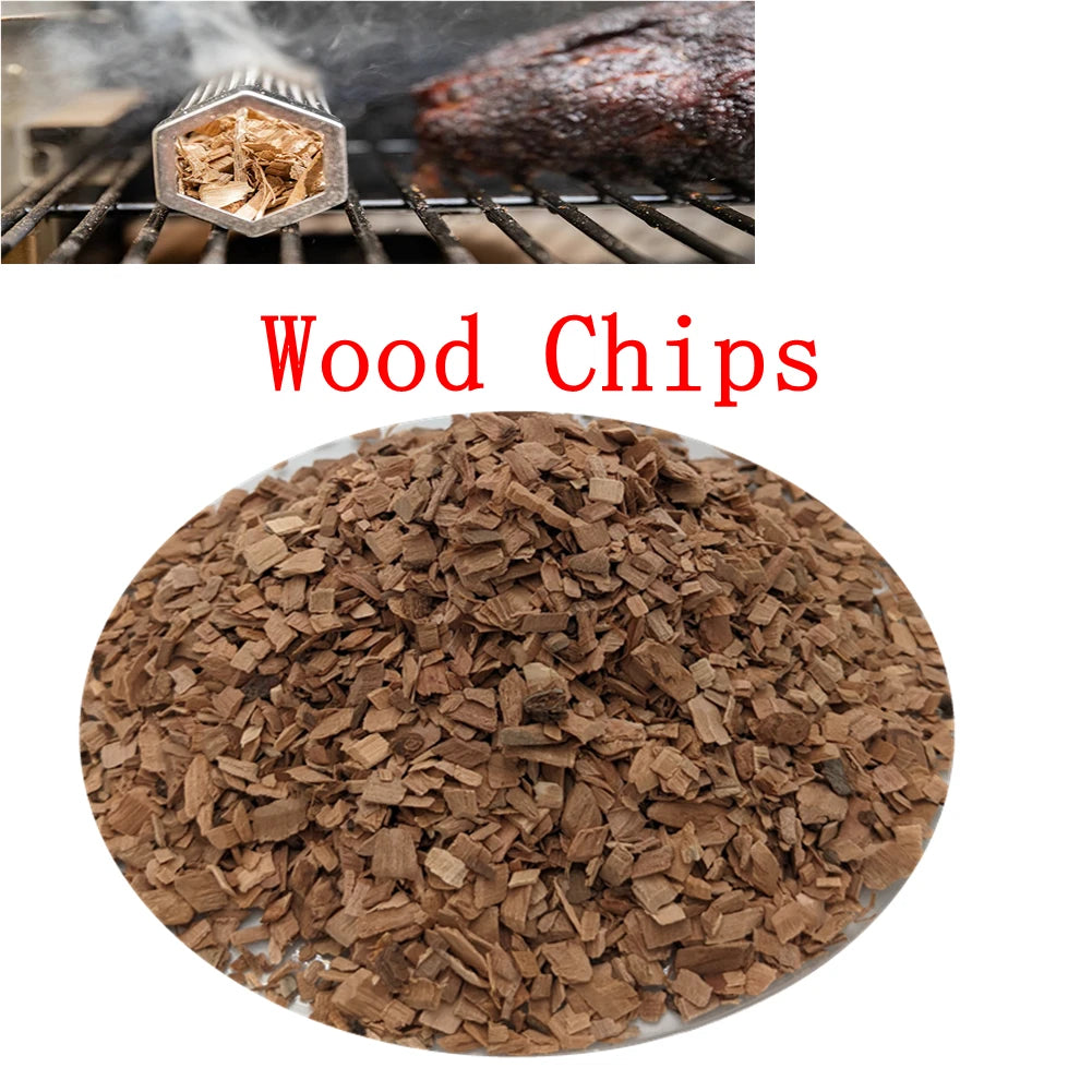 Holzspäne zum Räuchern 125g Apfel Kirsche Eiche Hickory für Grill BBQ