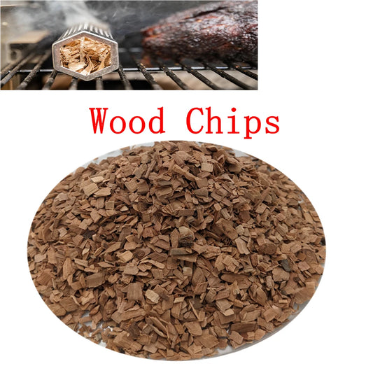 Holzspäne zum Räuchern 125g Apfel Kirsche Eiche Hickory für Grill BBQ