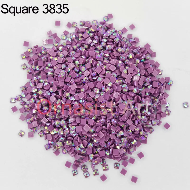 Quadratische Diamantsteine für kreative Diamantmalerei