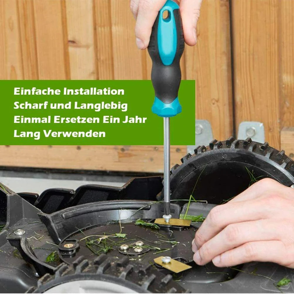 Rasenmäher Ersatzklingen Set 9/18/30 Stück für Robotic Trimmer Garten