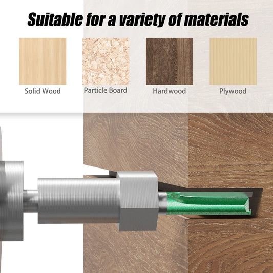 Wolfram Hartmetall Router Bit mit Doppel-Flöte für Holz in verschiedenen Größen