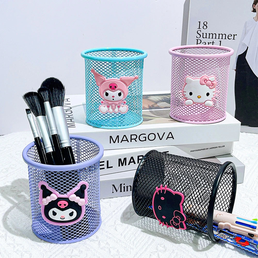Metall Stifthalter als praktisches Schüler-Desktop-Organizer Zubehör