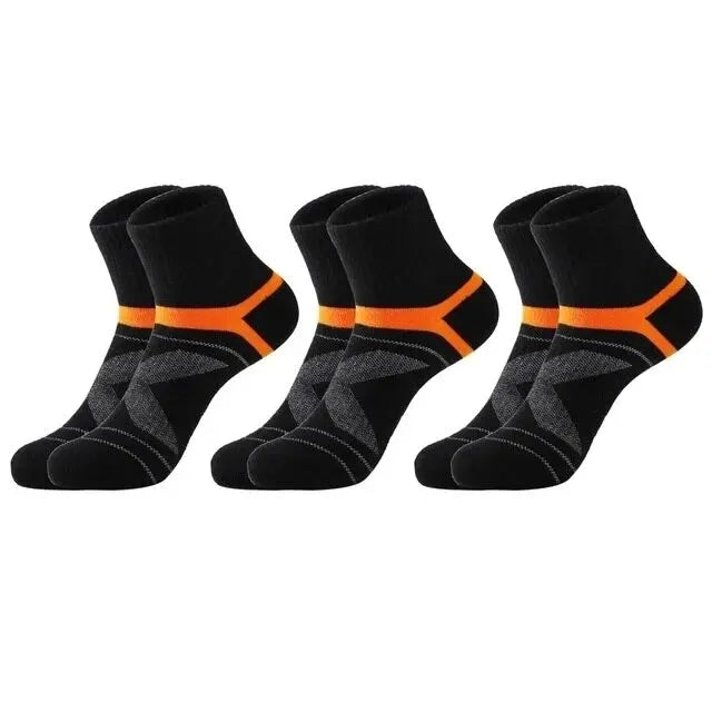 3 Paar Herrensocken für Sport Wandern Sommer Atmungsaktiv