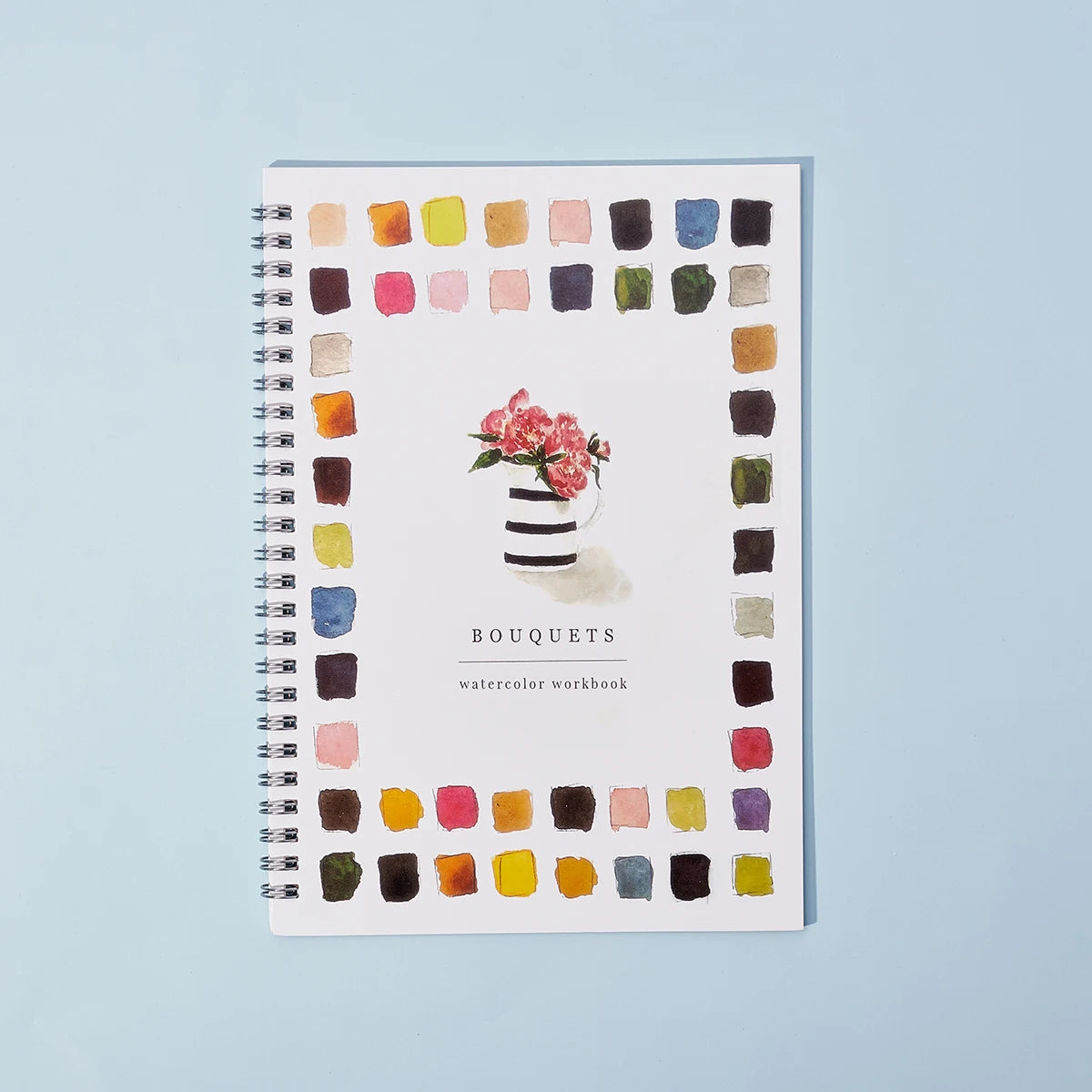 Anfängertaugliches Aquarell Arbeitsbuch mit Vogelmotiven