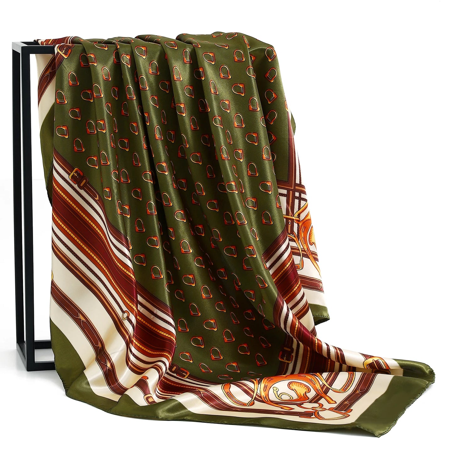 Stilvolles Polyester Halstuch für Damen - Vielseitiger Retro Look