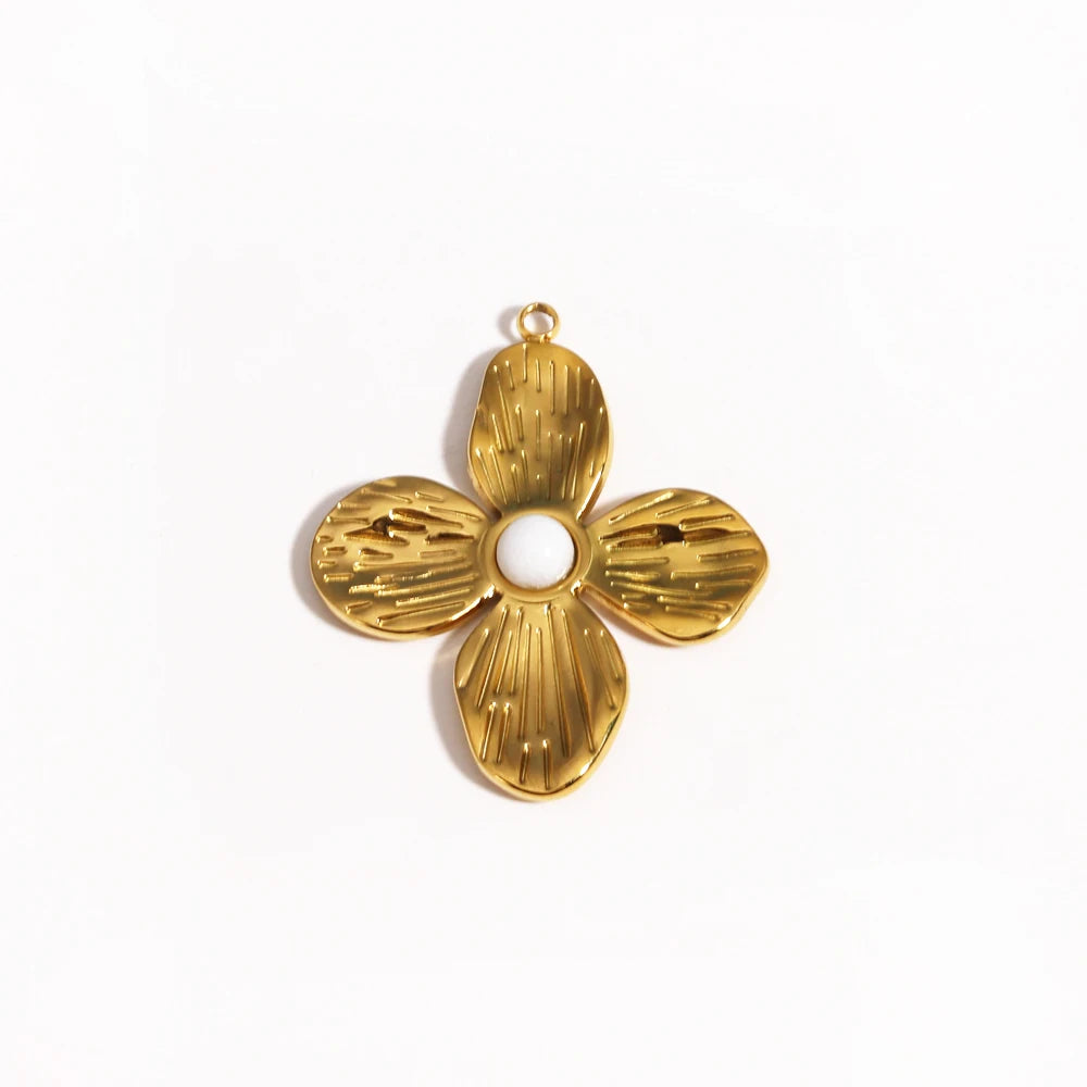 Edelstahl Gold Charms für individuelle DIY Schmuckkreationen