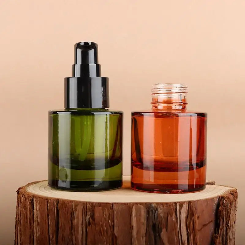 30 ml Glas Tropfflasche abgewinkelt für ätherische Öle und Seren-Yabubest - Home & More