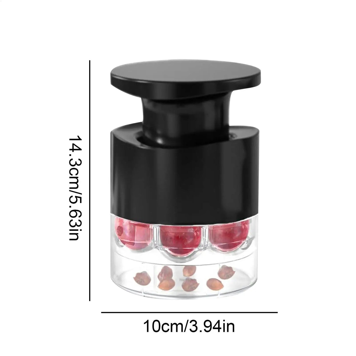 Einfach Kirschentkerner 7-Loch Olivensamen Entferner Küchenhelfer