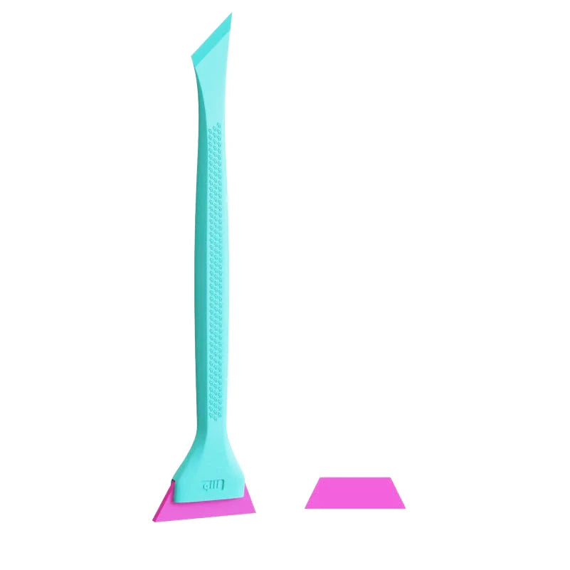 2 in 1 Gummiklinge Rakel Schaber für Fenstertönung und Autowaschzubehör