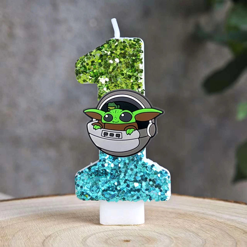 Thematische Geburtstagskerzen Zahlen für Partydekoration und Geschenke