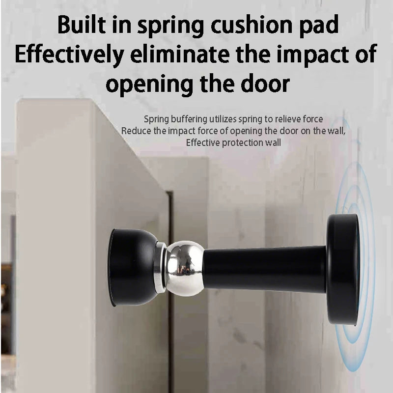 Magnetischer Edelstahl-Türstopper mit weichem Fang in diversen Varianten