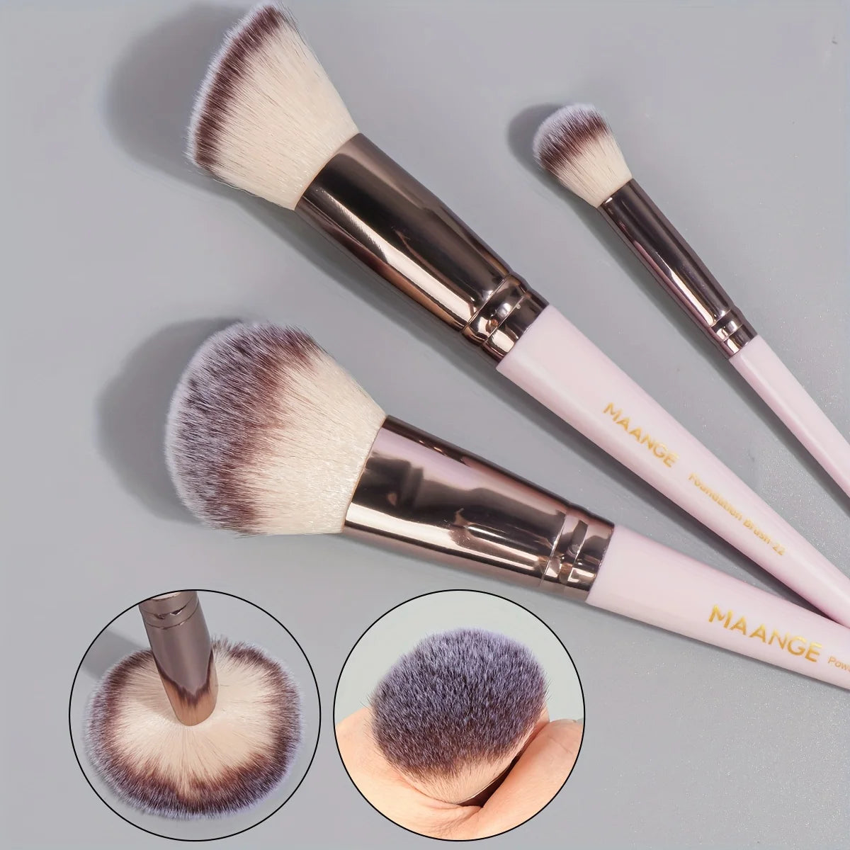 MAANGE 30-teiliges Make-up-Pinsel-Set mit Tasche-Yabubest - Home & More