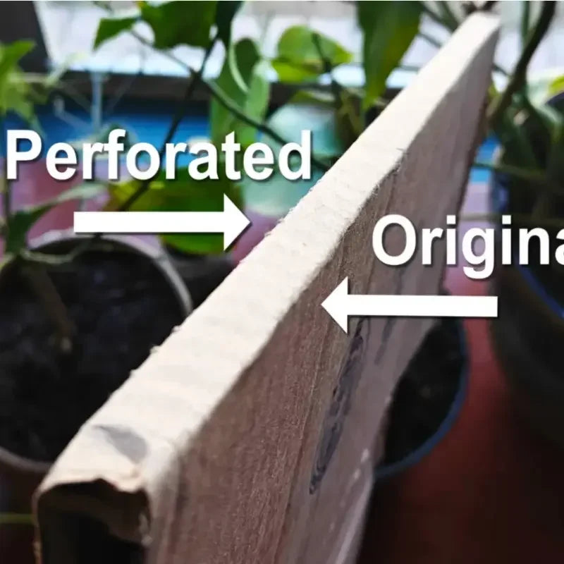 Manueller Papierlocher mit verstellbarer Stahlrolle für DIY Projekte