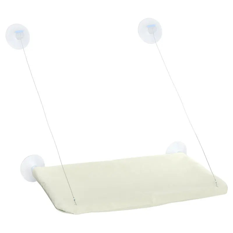 Ultraweiches Katzenfenster Hängemattenbett mit platzsparender Katzensitzstange