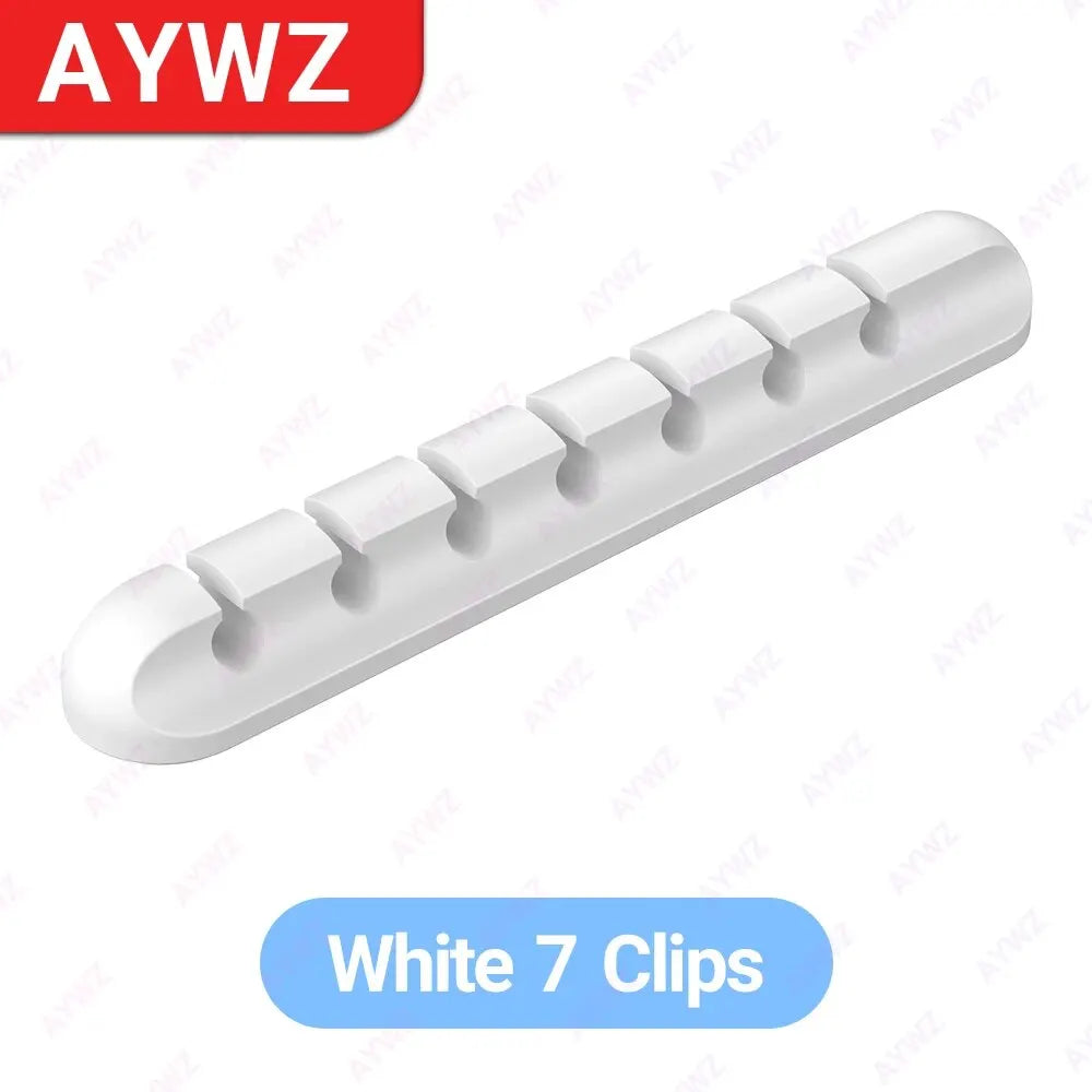 Selbstklebende Kabelhalter Clips für Kabelmanagement Schreibtisch 5mm