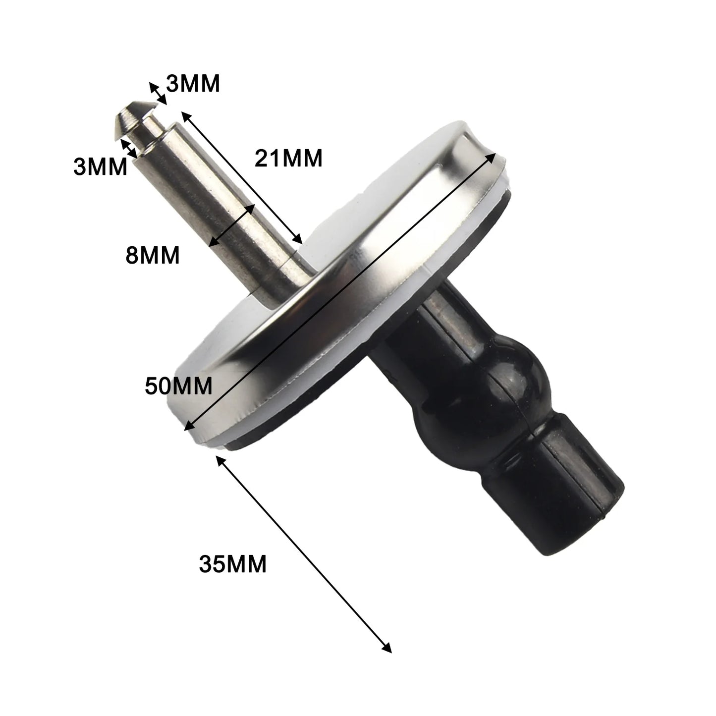 2 Stück WC-Sitz Scharniere Soft Close Ersatz Abdeckung Zubehör-Yabubest - Home & More