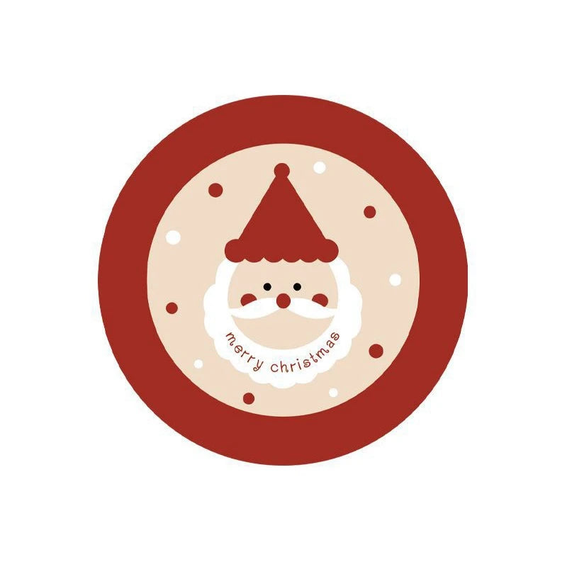 Runde Weihnachtsuntersetzer Tischset Wärmedämmung Küchengeschirr Pad Set