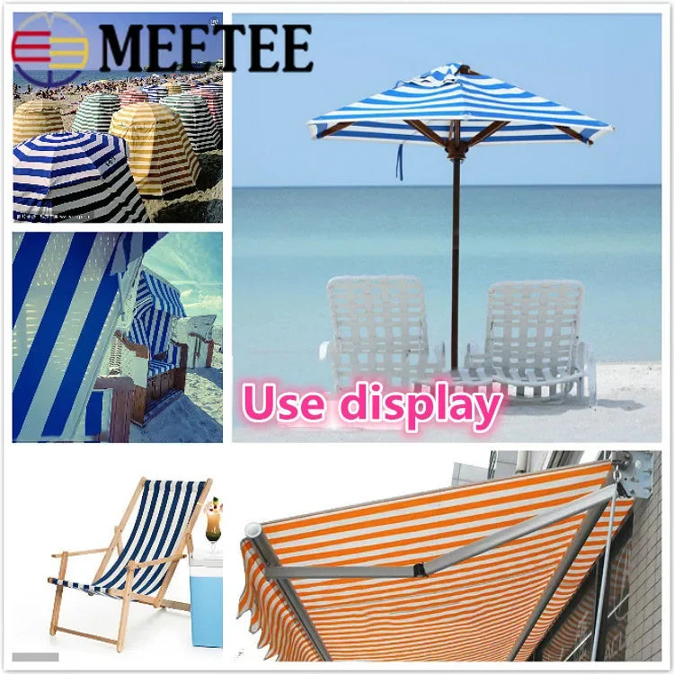 1 Meter Oxford Stoff wasserdicht UV Schutz 175cm breit für Markise Sonnenschirm